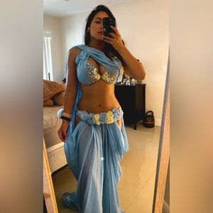 Stunning bellydance dress by Russian designer Polina